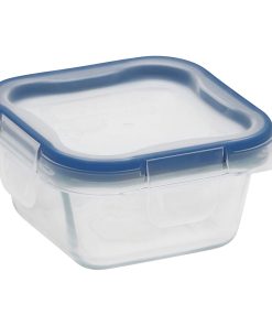 Snapware Total Solution Pyrex Glass 1-cup Square Food Storage with Plastic Lid
